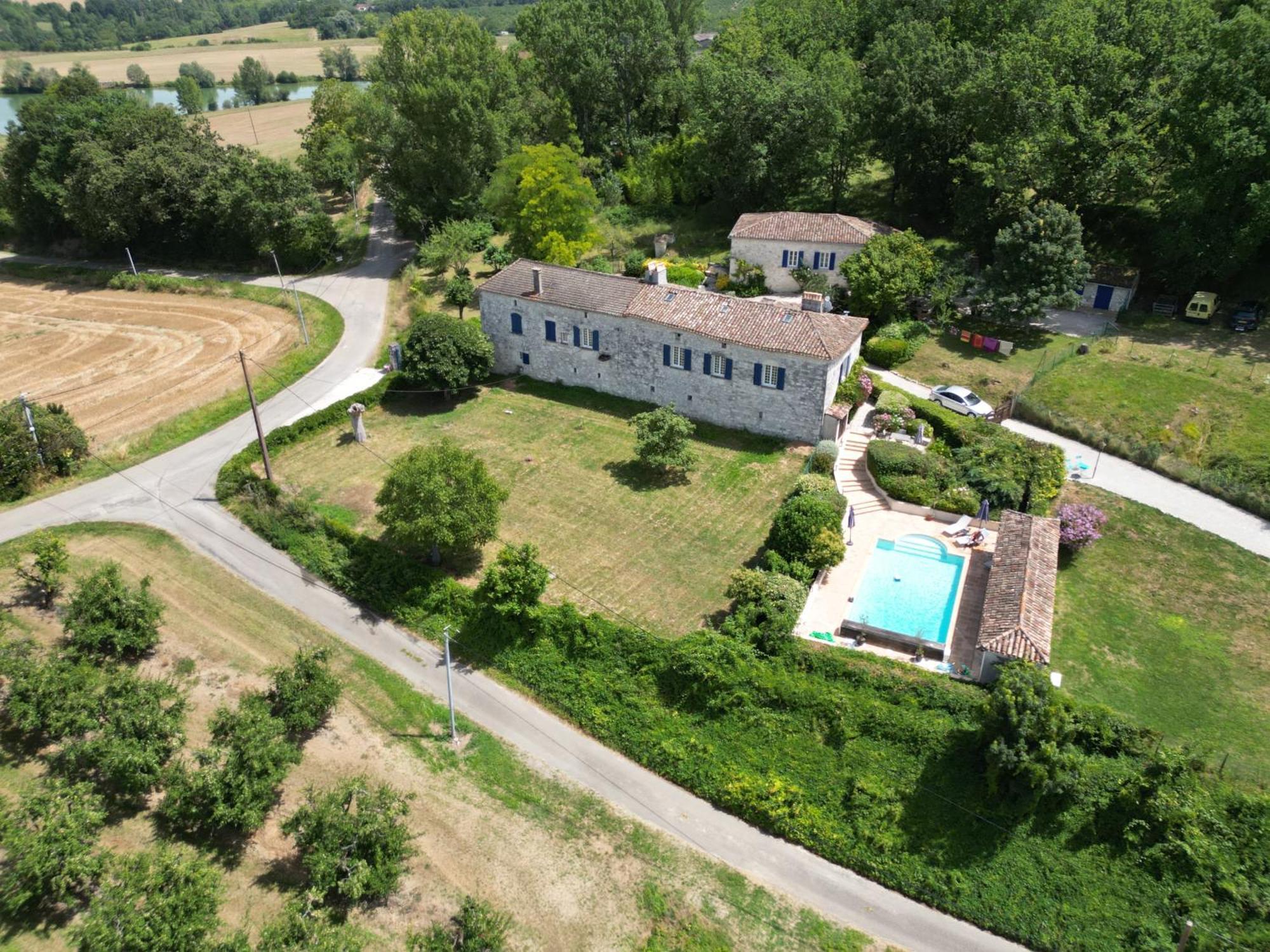 Bergerie Le Vieux Manoir Appartement Valeilles Buitenkant foto
